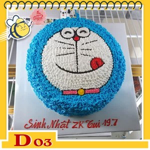 Bánh kem Doremon D03 mặt doraemon màu xanh dễ thương ngộ nghĩnh bé thích mê Bánh kem Doremon D03 mặt doraemon màu xanh dễ thương ngộ nghĩnh bé thích mê