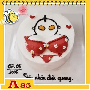 Bánh kem sinh nhật đơn giản A83 siêu nhân điện quang dzú to Bánh kem sinh nhật đơn giản A83 siêu nhân điện quang dzú to