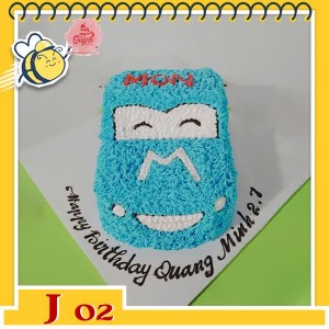 Bánh kem xe ô tô J02 xe 4 bánh màu xanh ô tô cho bé mơ ước Bánh kem xe ô tô J02 xe 4 bánh màu xanh ô tô cho bé mơ ước